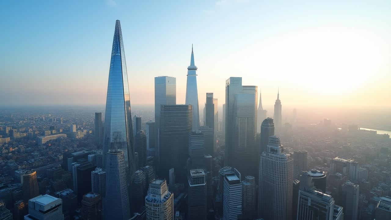 City of Bristol financial district skyline