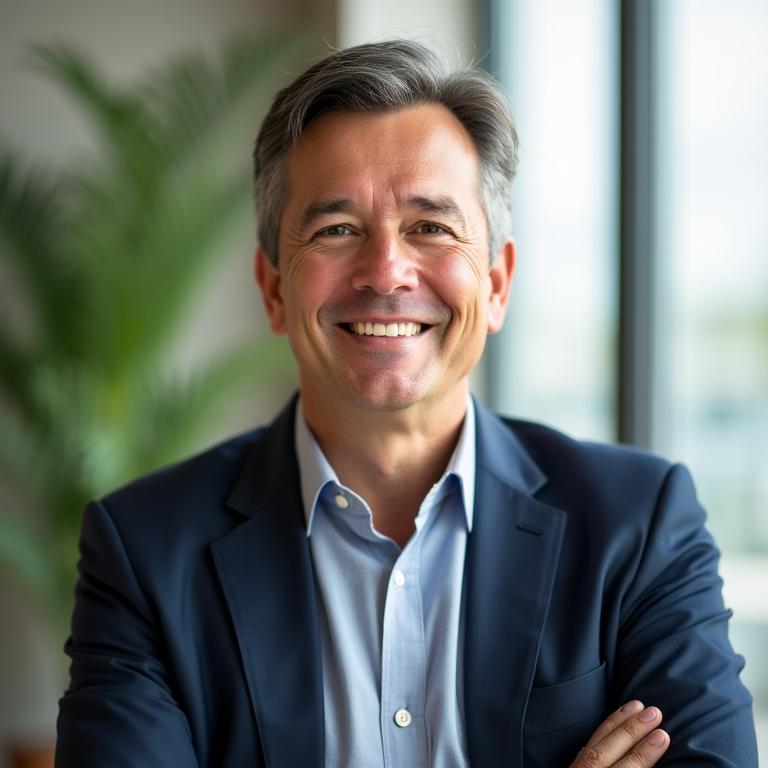 Sophie Brennan, career coach in a relaxed professional setting